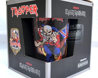 Caja de cerveza británica premium Trooper Flame de Iron Maiden x Robinson Brewery (SRSX)