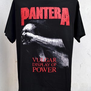 Pantera Shirt Vulgar Display of Power Licensed Merch SRSX