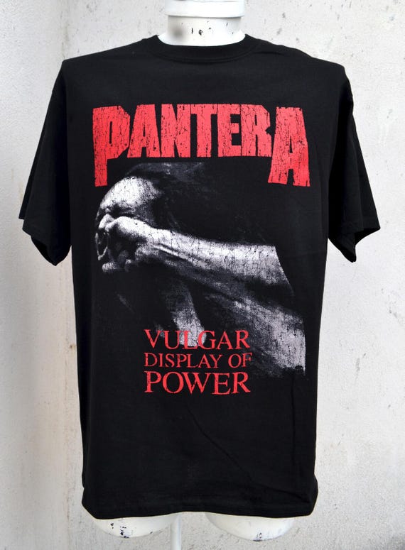 Pantera Shirt Vulgar Display of Power Licensed Merch SRSX - Etsy