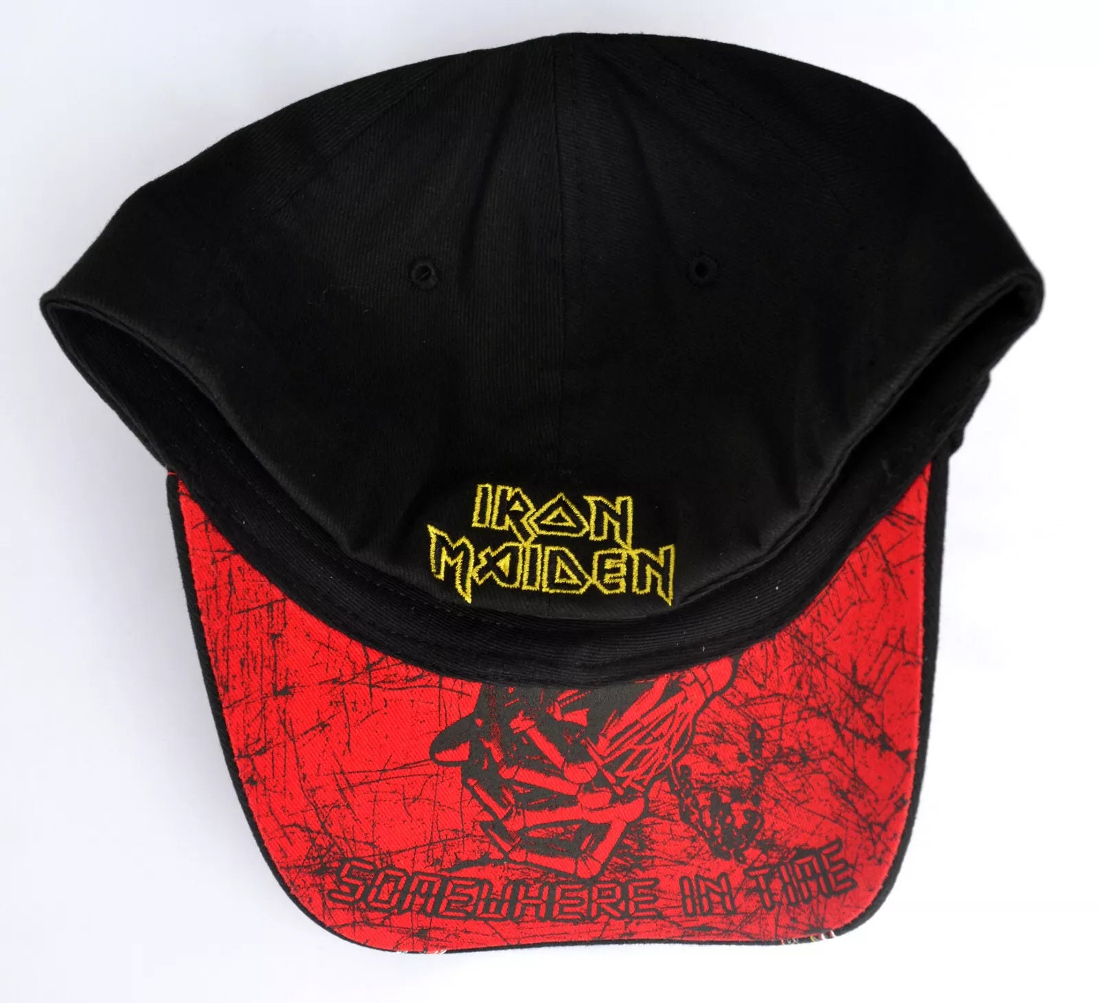 Iron Maiden Cap Hat Somewhere in Time Ultra Fit Licensed