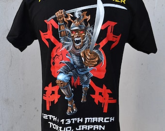 Iron Maiden Shirt the Final Frontier Japan Tour 2011 Samurai VTG
