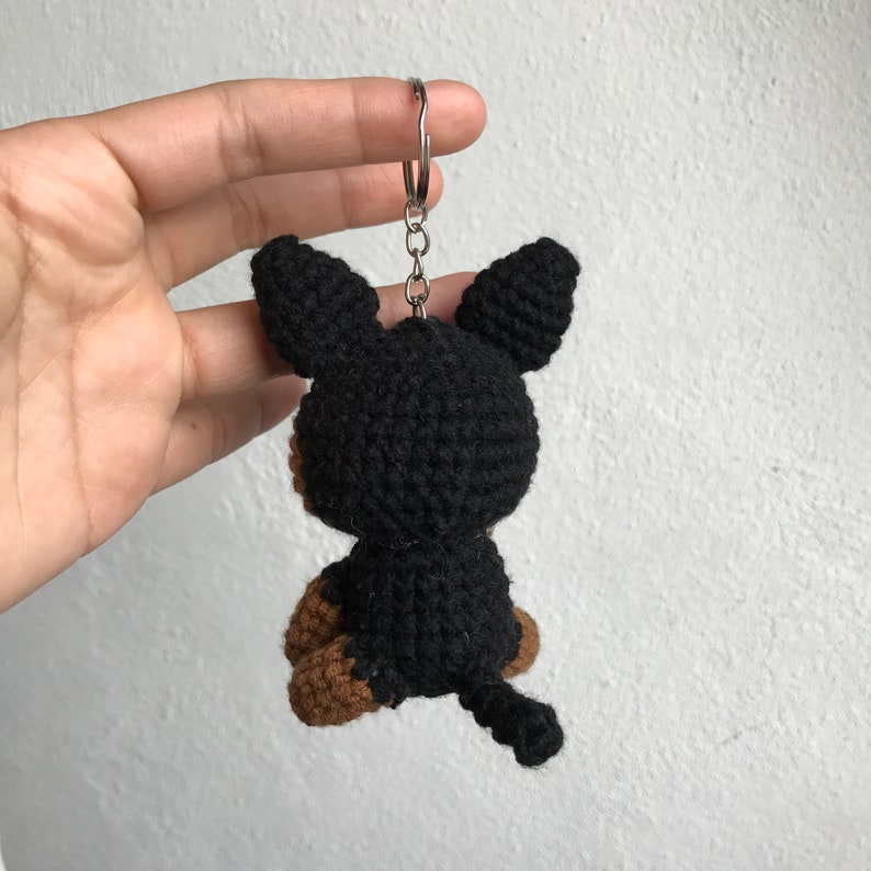 Limited Edition Crocheted German Shepherd Keychain Crochet Amigurumi German Shepherd Advent Calendar Christmas Gift image 5