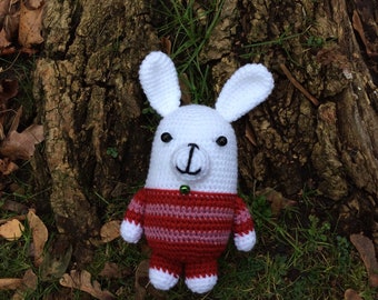 FLASH SALE!! Crochet bunny rabbit stuffed animal crochet toy cuddly toy unique Christmas gift birthday children crochet amigurumi