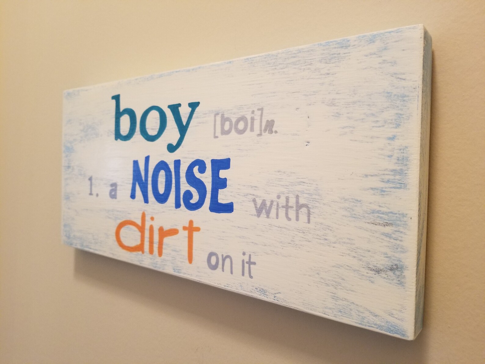 Wooden Boy Definition Sign Boy Sign Baby Nursery Boys Etsy