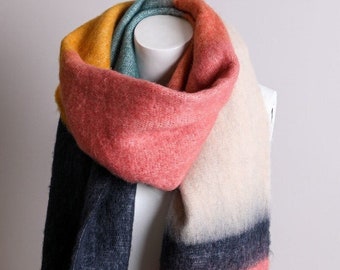 Boho Winter Scarf for Women Cozy Blanket Scarves for Fall Winter Shawl Wrap