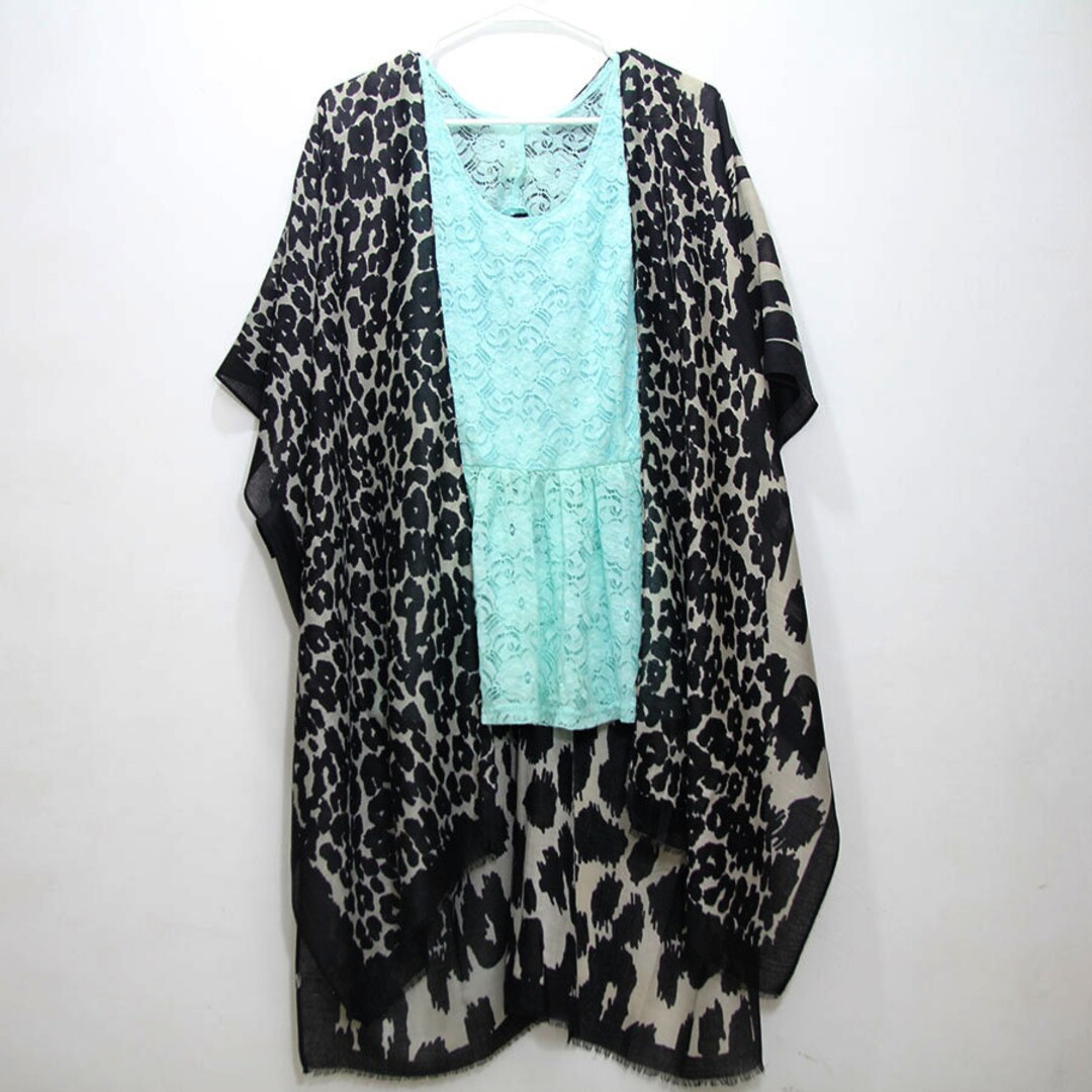 Sultry Leopard Kimono main image 0