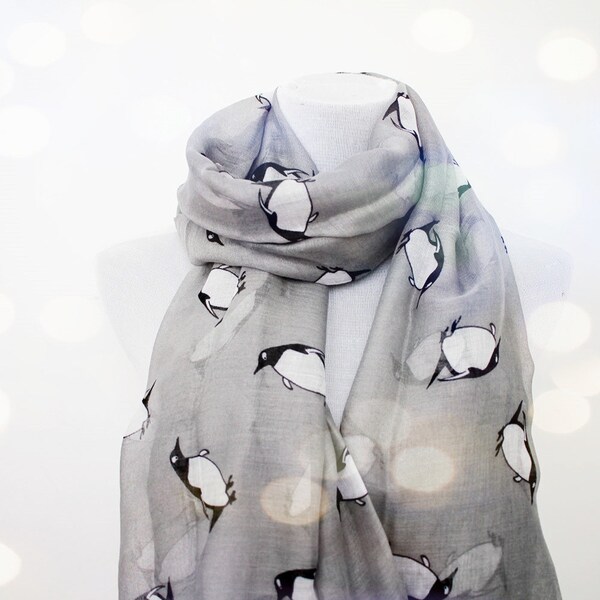 Penguin Scarf - Etsy