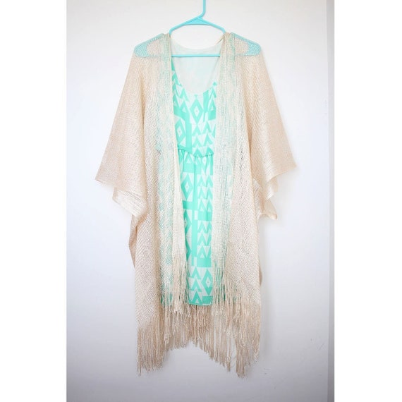 Kimono Cream Shimmer Kimono Women Kimono Robe Kimono Etsy