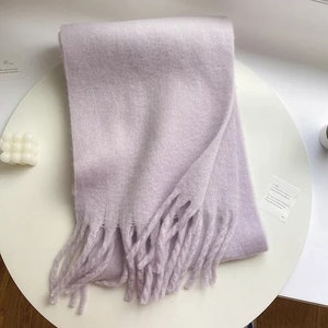 Boho Winter Scarf for Women Cozy Blanket Scarves for Fall Winter Shawl Wrap image 8