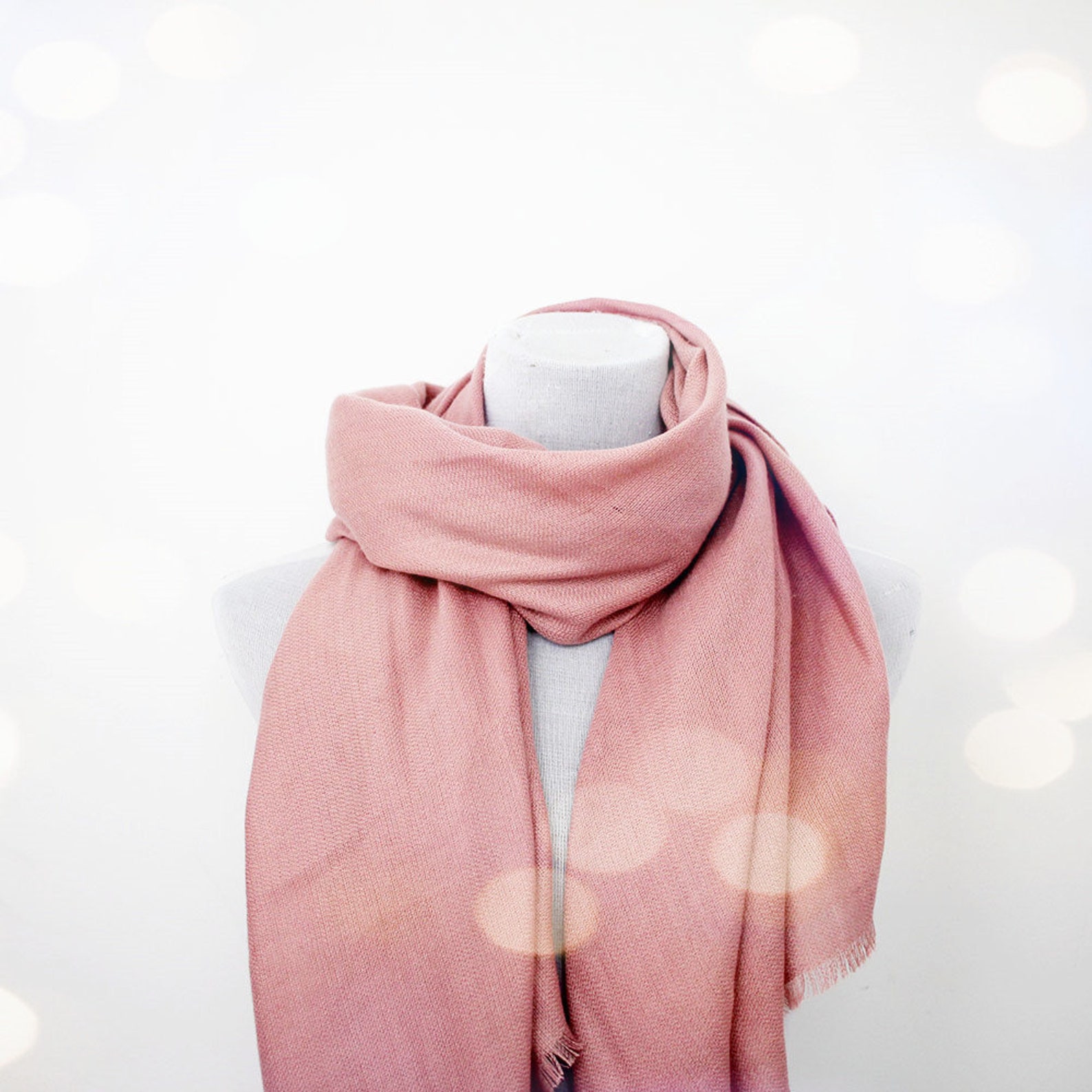 Ivory Blanket Scarf Shawl / Wedding Scarf/ Bachelorette Party Etsy