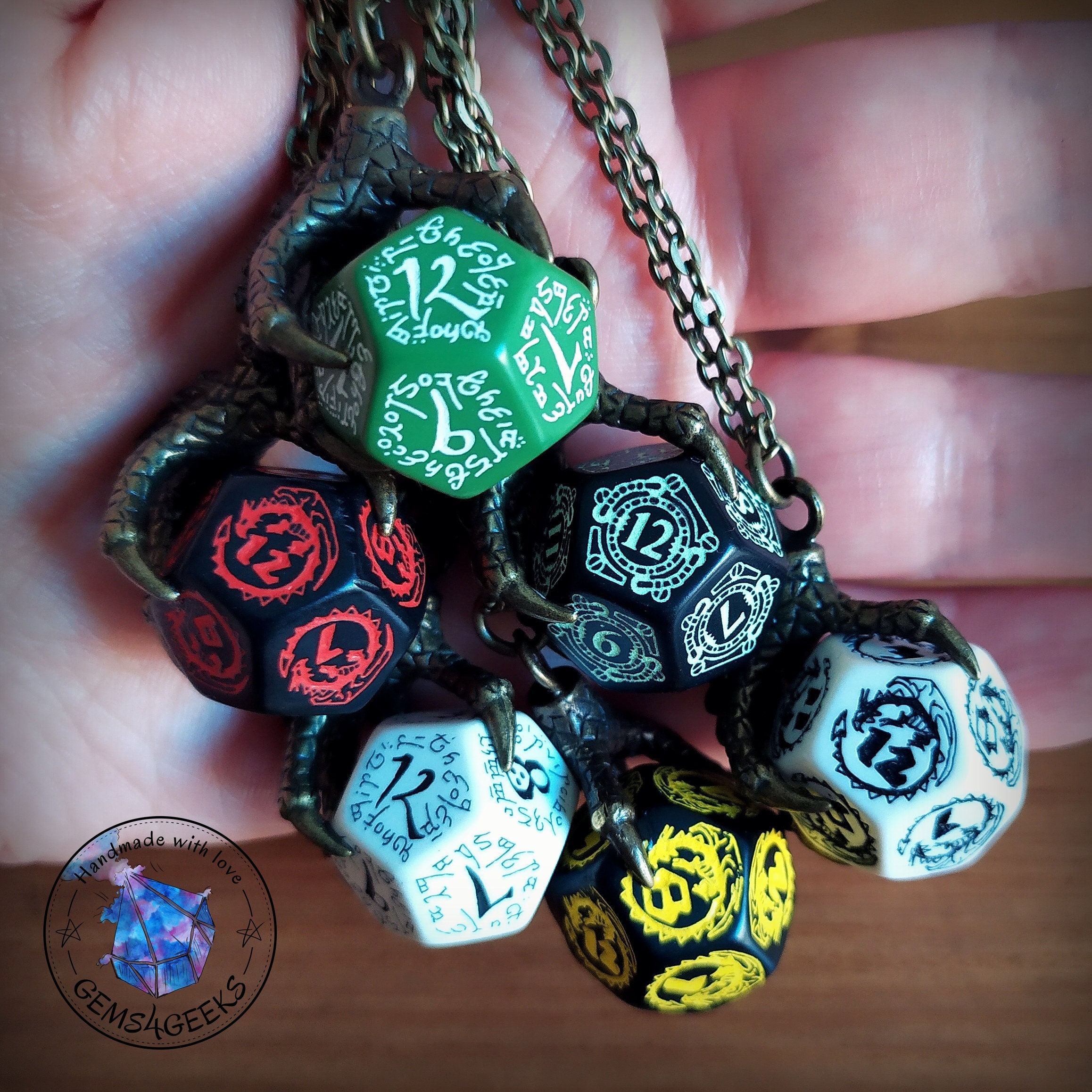 Giveaway! Dungeons and Dragons D20 Necklace - Our Nerd Home