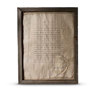 The Man in the Arena Print | Theodore “Teddy” Roosevelt | Handmade Vintage Style Print Framed in Barnwood or Unframed | Wall Art