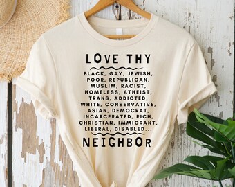 Love Thy Neighbor - Etsy