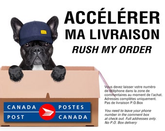 Speed up my delivery| Expedited parcel