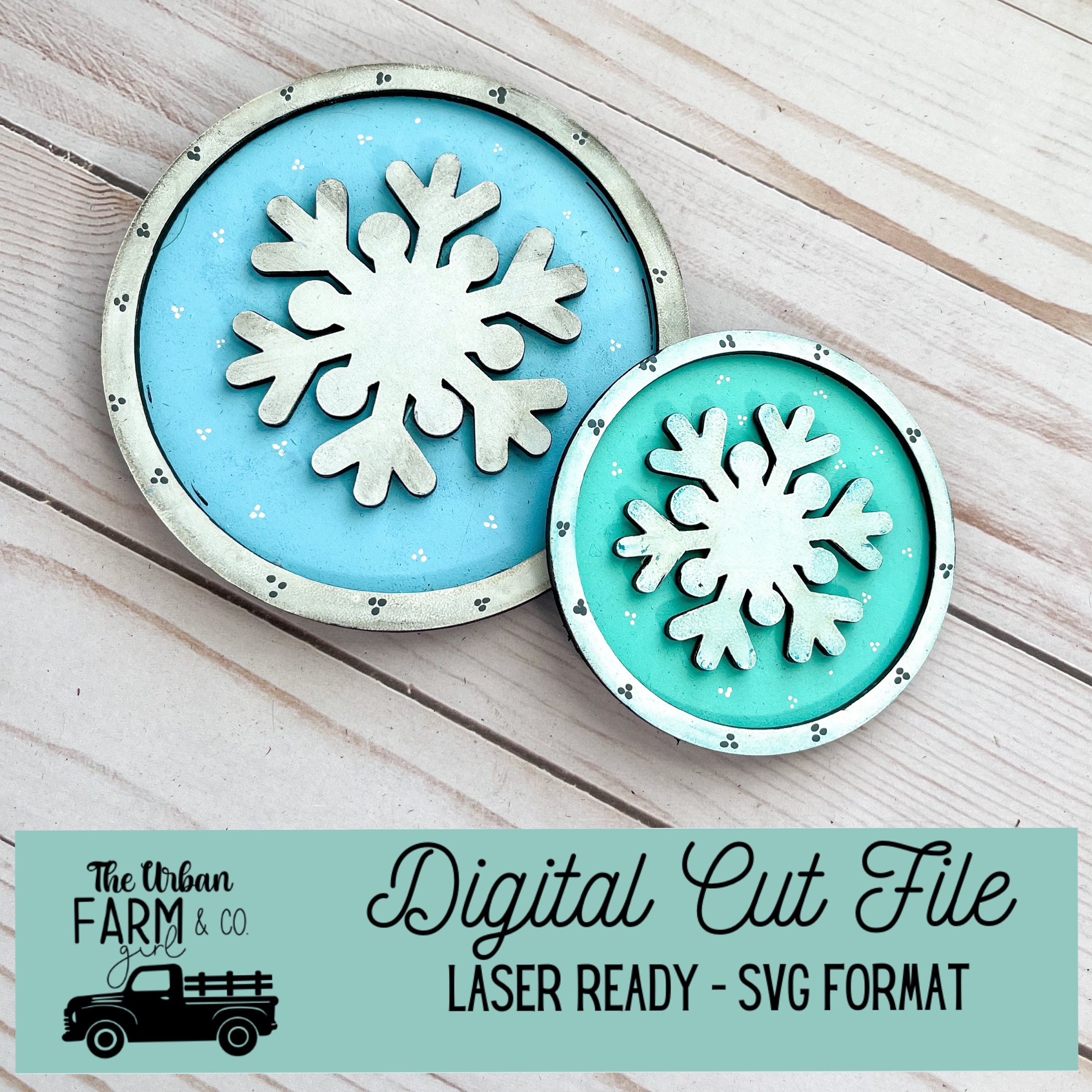 Snowflake Cookie/candy Jar Lid SVG File - Etsy