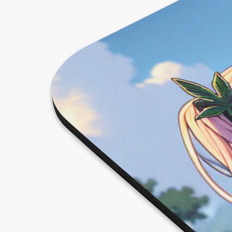 Majestueuze Anime Cannabis Girls Dab Mat-muismat afbeelding 2