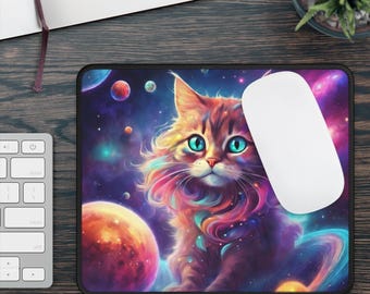 Galaxy Spaced Out Cat gaming-muismat