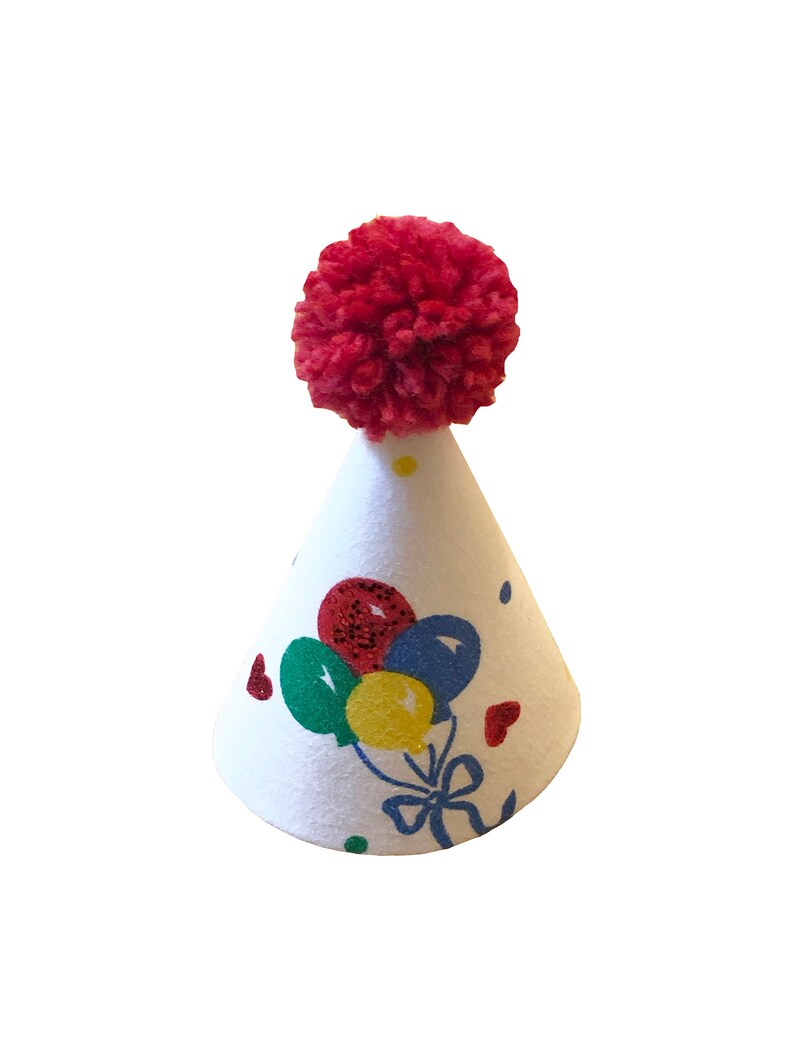 Tiny Hats Dog Birthday Hat First Birthday Hat Dog Party Hat Mini Party Hat Dog Lover Gift Pet Birthday 80s Party Kawaii