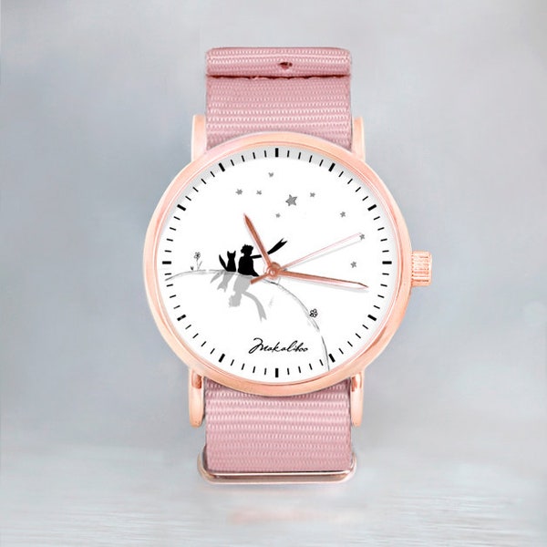 Forever Friends El Principito Reloj Oro Rosa + Caja