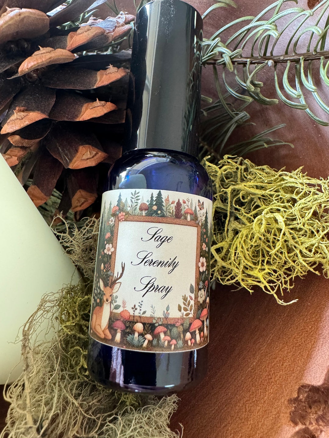 Sage Serenity Room & Body Spray Made With Natural Essential Oils. Vegan ...
