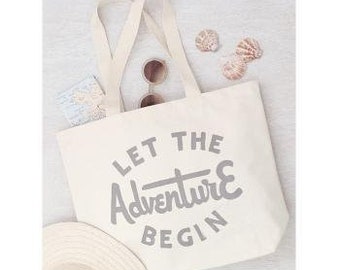 Strandtasche  / Shopper Adventure - grau