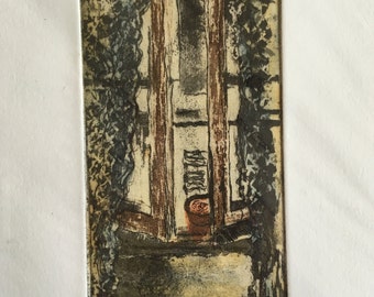 Paris 96 Original Etching