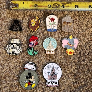 Disney inspired Assorted enamel pin badges Belle Ariel Mermaid Lion King Mickey Star Wars listing #1no international shipping from this shop