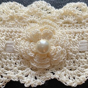 Victoria Vintage Garter Crochet Design Pattern zdjęcie 4