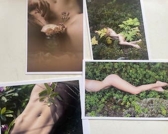 Erotic Art: Sample Sale | Handmade Fine Art Photography Print by Beast Goddess Boudoir | BDSM, Kink, Power Dynamics; Nature Landscape Sweden