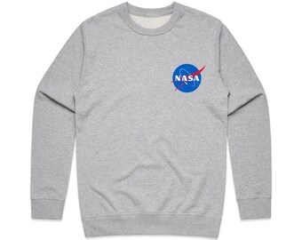 Nasa sweatshirt | Etsy NASA Sweatshirt grijs gehaktbal Sweatshirt NASA shirt ruimte