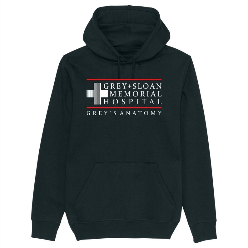 Grey sloan memorial hospital unisex hoodie Grey anatomy Etsy