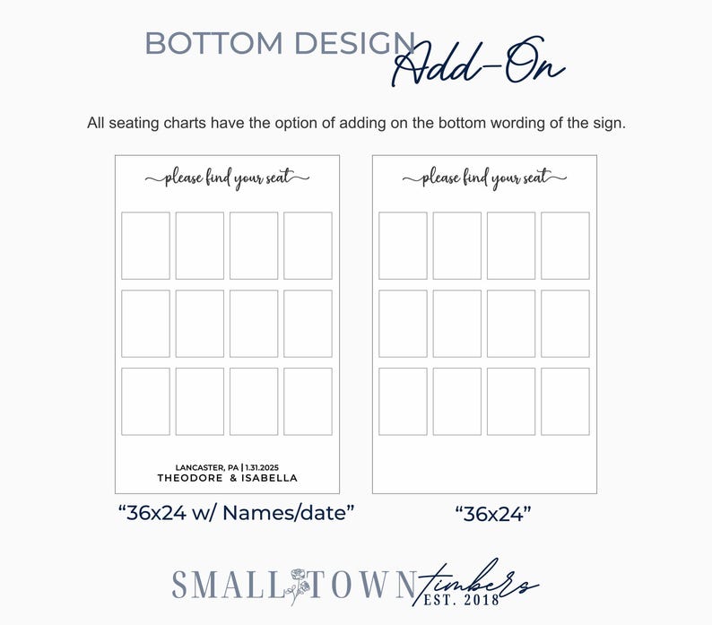Wedding Seating Chart Sign, 3D Wooden Find Your Seat Sign, Rustic Wedding Sign, Seating Plan Sign, Table Place Card Sign, Wedding Entrance Bild 8