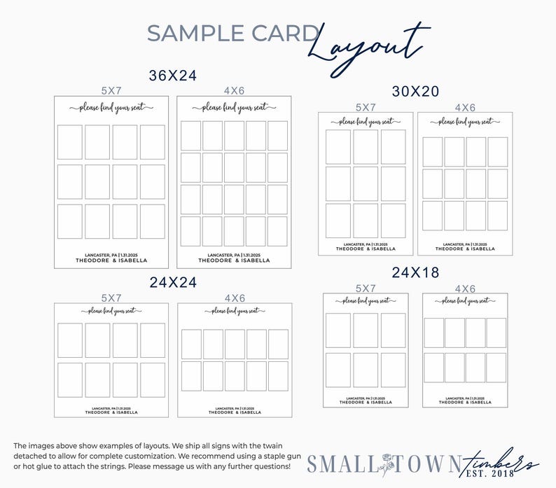 Seating Chart Sign, 3D Wooden Find Your Seat Sign, Rustic Wedding Sign, Wedding Seating Plan Sign, Table Place Card Sign, Minimalist Decor image 7