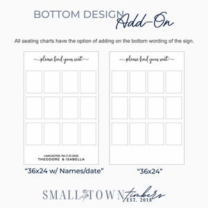 Seating Chart Sign, 3D Wooden Find Your Seat Sign, Rustic Wedding Sign, Wedding Seating Plan Sign, Table Place Card Sign, Minimalist Decor image 8