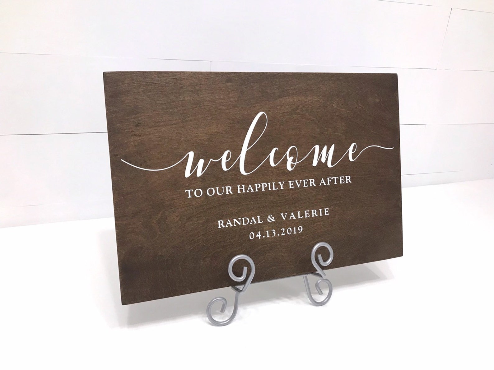 Wedding Welcome Sign Personalized Wedding Ceremony Sign | Etsy