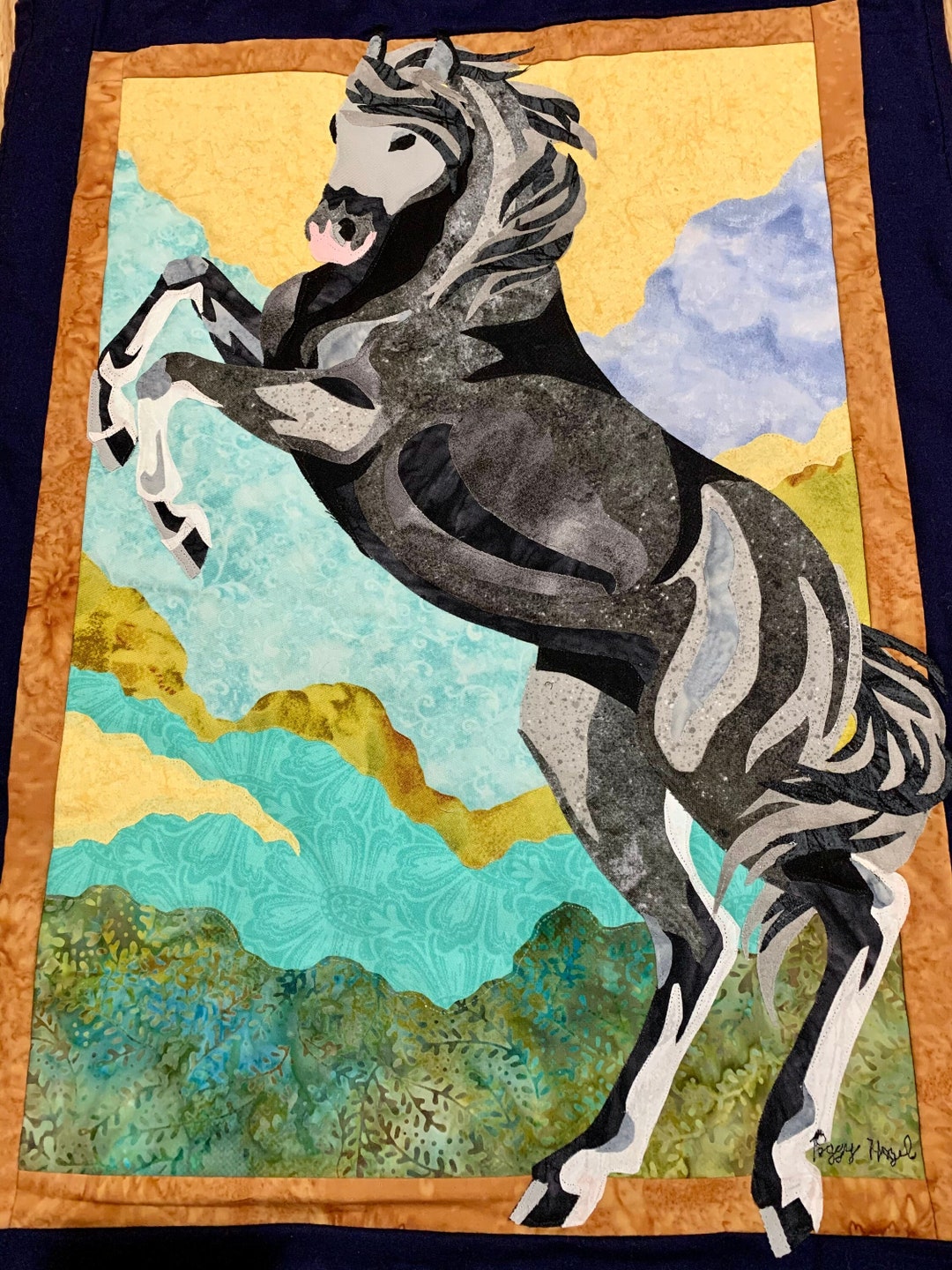 Horse Wall Hanging Etsy