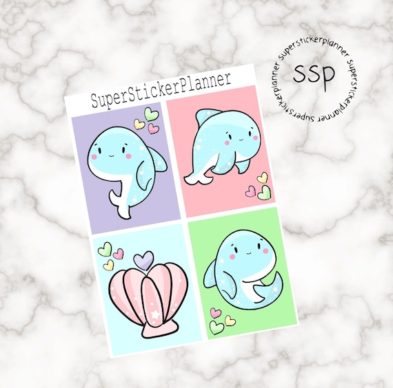 Stickers Journey for Books Weekly Planner Kit Atlantis Stickers BK305