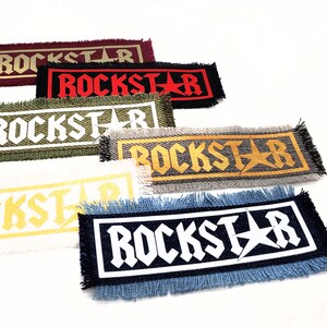 Iron On Embroidery Patches For Leather Attire And Rockstar