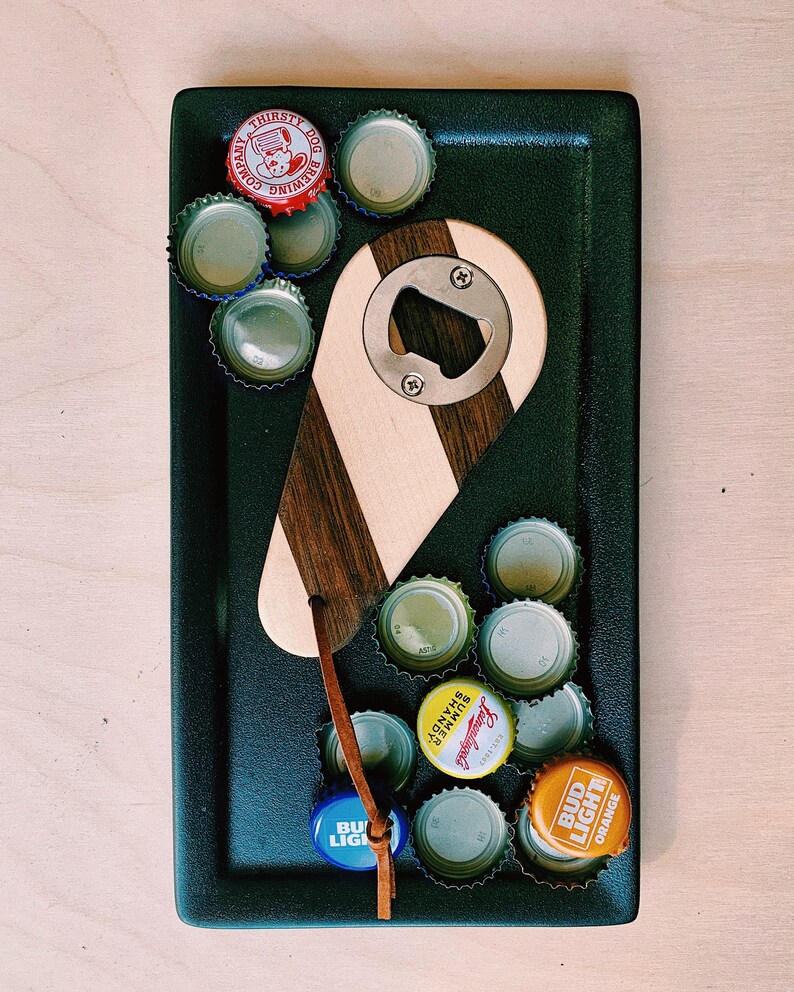 Wooden Bottle Opener Handheld Bottle Opener Barware Gift Etsy