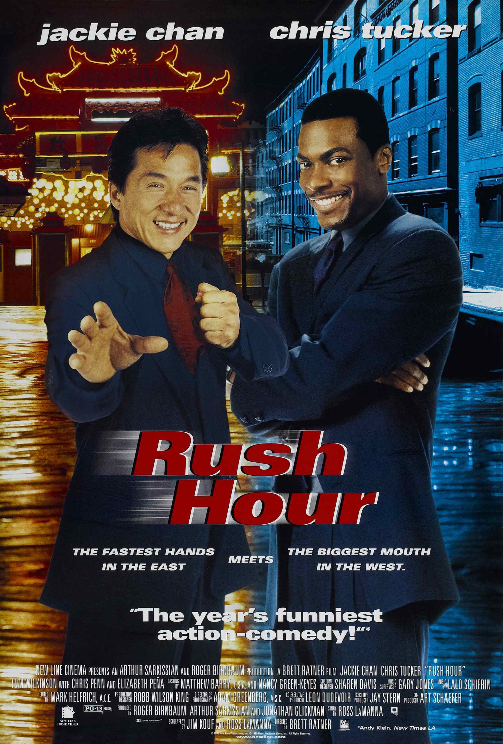 Rush Hour Movie Poster Quality Glossy Print Photo Wall Art Jackie