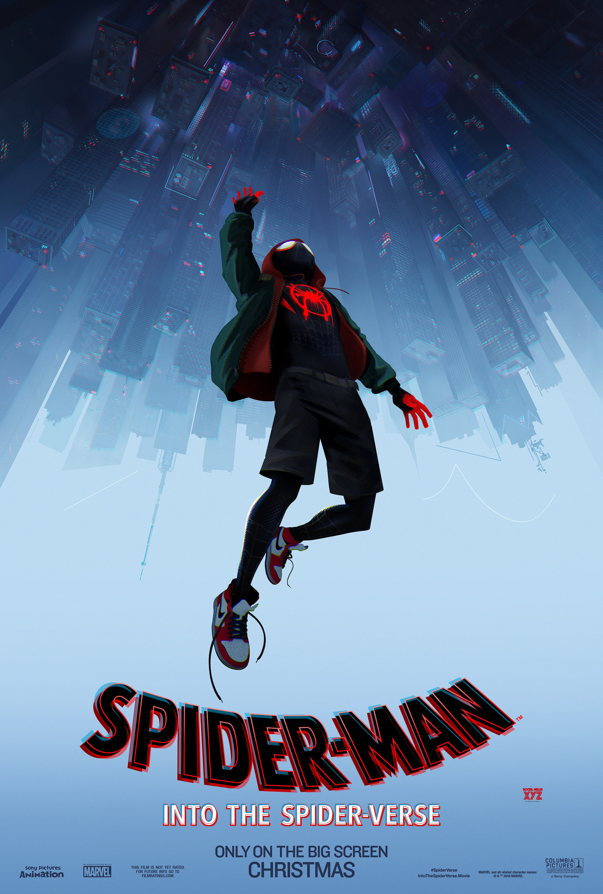 Spiderman Into the Spider-Verse Poster - Affiche de film