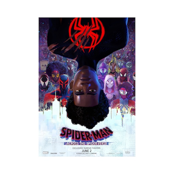 Spider-Man Across the Spider-Verse DS Theatrical Movie Poster