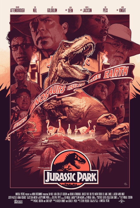 Jurassic Park 2 Movie Poster