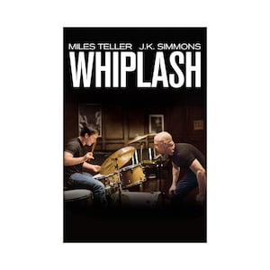 Whiplash Movie Poster Quality Glossy Print Photo Wall Art Miles Teller J.K. Simmons Sizes 8x10 11x17 16x20 22x28 24x36 27x40