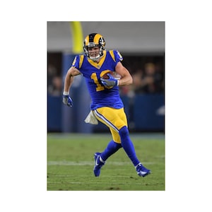 Los Angeles Rams Super Bowl LVI Football Poster, LA Rams Skyline Print,  RAMS NFL Gift