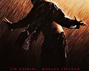 The Shawshank Redemption Movie Poster (24x36) - Tim Robbins & Morgan Freeman