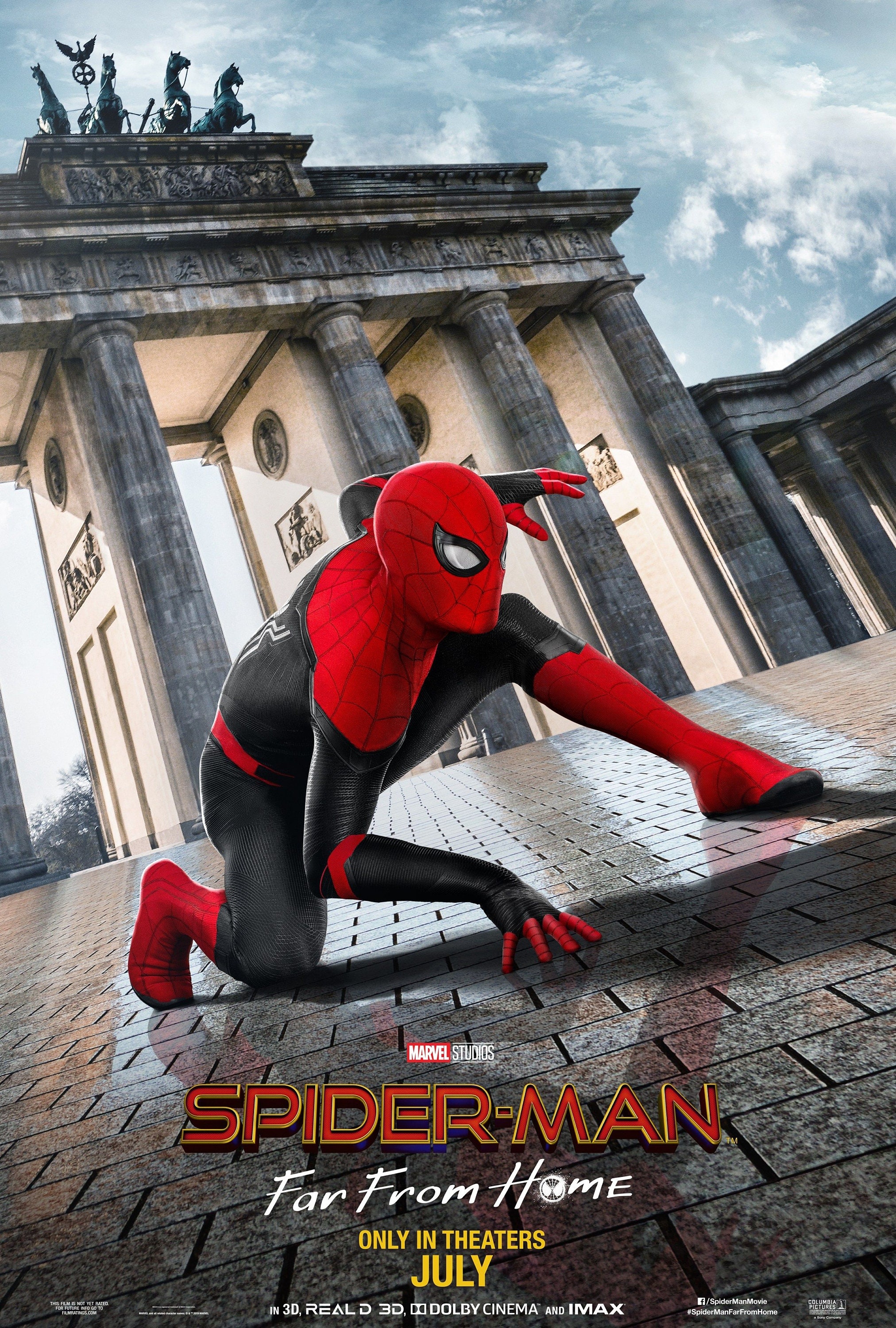 Spider-man Far From Home Movie Poster Print Photo Wall Art Glossy High  Quality 8x10 11x17 16x20 22x28 24x36 27x40 Holland Zendaya Marvel B 