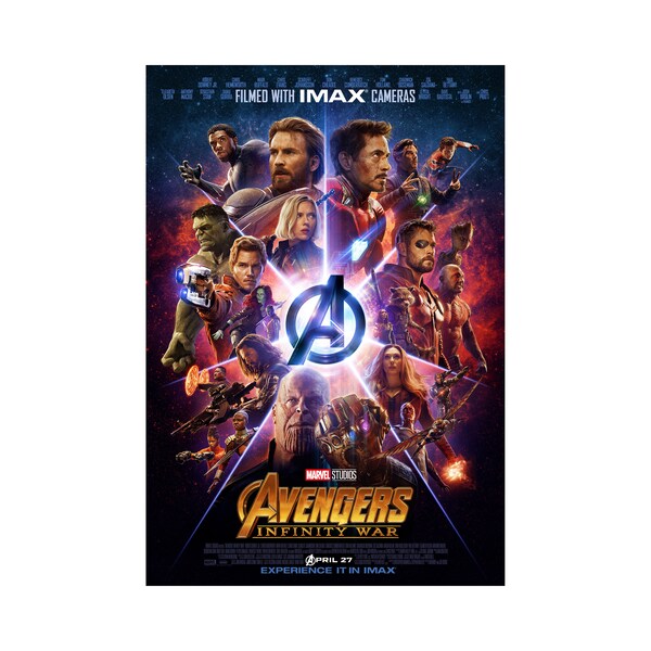 Infinity War Poster - Etsy