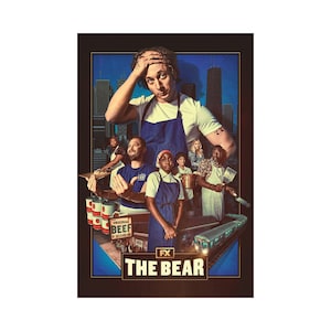 The Bear Movie Poster TV Series Quality Glossy Print Photo Wall Art Ebon Moss-Bachrach Sizes 8x10 11x17 16x20 22x28 24x36 27x40 #1