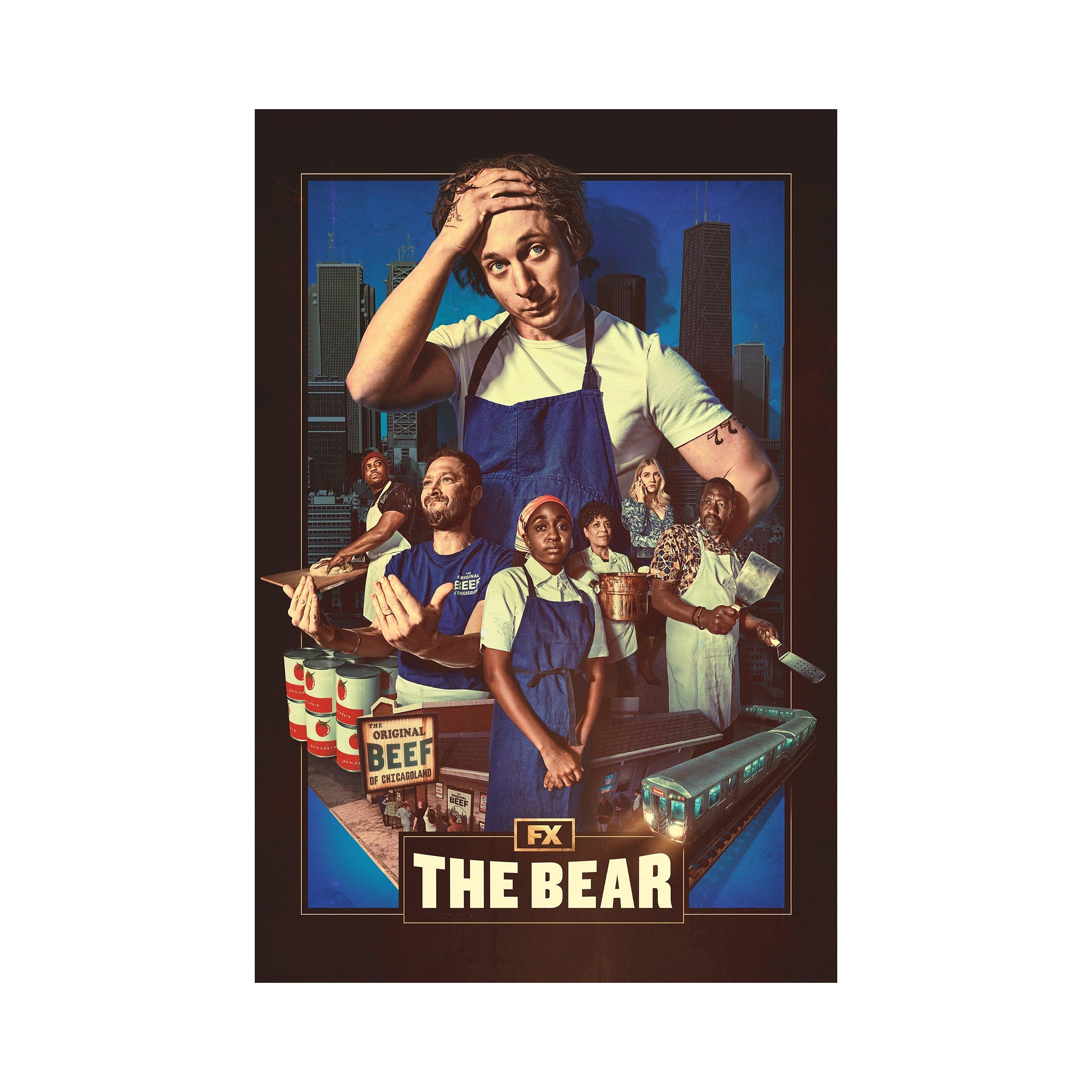 The Bear Movie Poster TV Series Quality Glossy Print Photo 